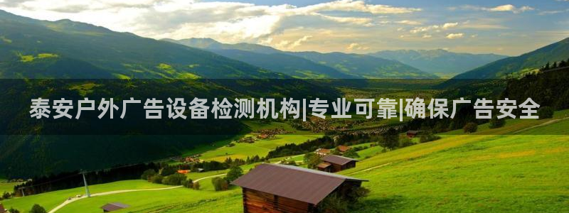 杏宇平台测速链接：泰安户外广告设备检测机构|专业可靠|确保广告安全