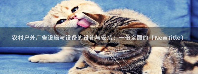 杏宇平台总代理：农村户外广告设施与设备的设计与安装：一份全面的（NewTitle）