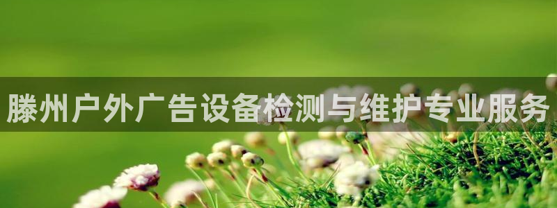 杏宇平台招商：滕州户外广告设备检测与维护专业服务