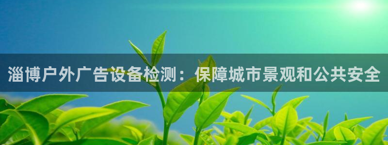 杏宇平台总代理电话：淄博户外广告设备检测