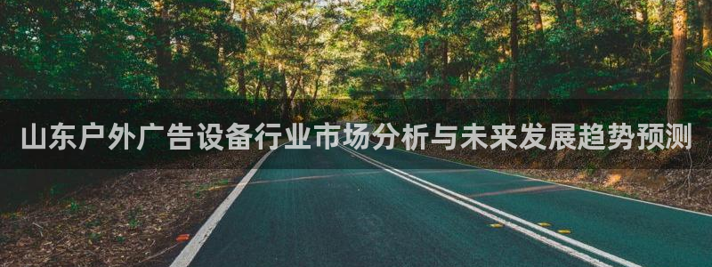 杏宇平台代理多少钱一个月：山东户外广告设备行业市场分析与未来发展趋势预测