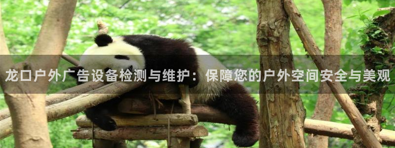 杏宇平台招商怎么样：龙口户外广告设备检测与维护：保障您的户外空间安全与美观