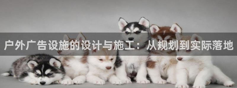 杏宇平台总代理电话：户外广告设施的设计与施工：从规划到实际落地